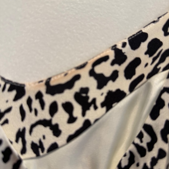 Parker Leopard Print Peplum Mini Dress – Size S - Picture 8 of 10